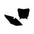 Fonds De Plaque Blackbird Honda CRF450R Noir