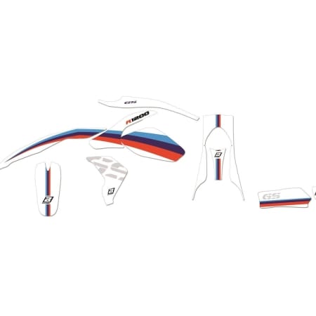 Kit Déco Blackbird Classic Line BMW R1200GS 1053867 - Carénage et protection BLACKBIRD