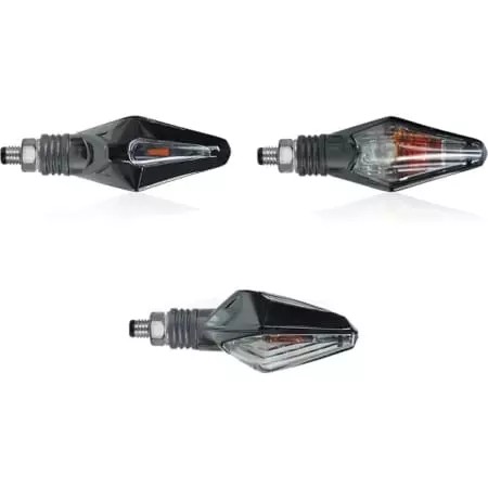 Clignotants Chaft Sliver Noir Fumé