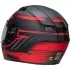 Casque Bell Qualifier DLX Raiser Noir Rouge Mat