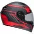 Casque Bell Qualifier DLX Raiser Noir Rouge Mat