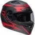 Casque Bell Qualifier DLX Raiser Noir Rouge Mat