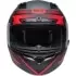 Casque Bell Qualifier DLX Raiser Noir Rouge Mat