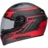 Casque Bell Qualifier DLX Raiser Noir Rouge Mat