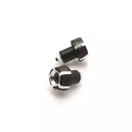 Embouts De Guidon V Parts Spark Diamètre 18mm Noir Argent