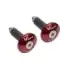 Embouts De Guidon V Parts Diamètre 12-18mm Rouge