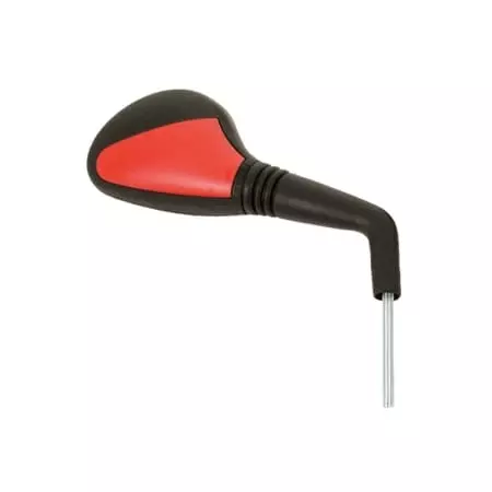 Rétroviseur Droit V Parts Type Origine pour Peugeot Vivacity 50 Noir Rouge