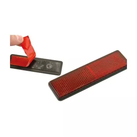 Catadioptre V Parts Rectangulaire 91 X 25mm Rouge