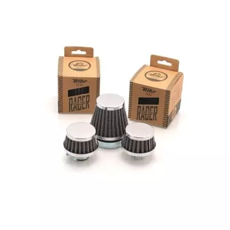 Filtre À Air V Parts Vintage Séries Conique Manchon Diamètre 45mm Chromé