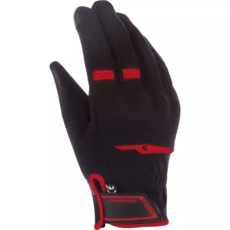 Gants Bering Borneo Evo Noir Rouge