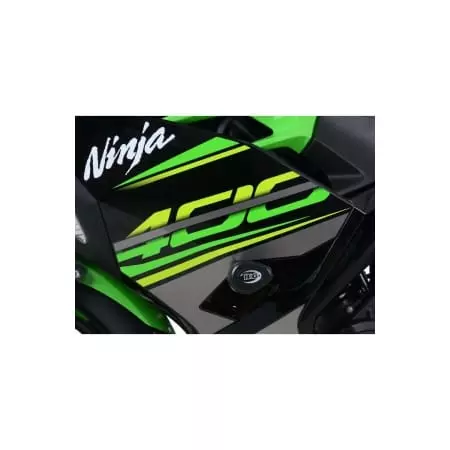Tampons R&G Racing Aero Kawasaki Ninja 400/Z400 Blanc