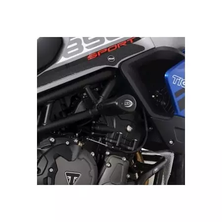 Tampons R&G Racing Aero Triumph Tiger 850 Sport Noir - Carénage et protection R&G RACING
