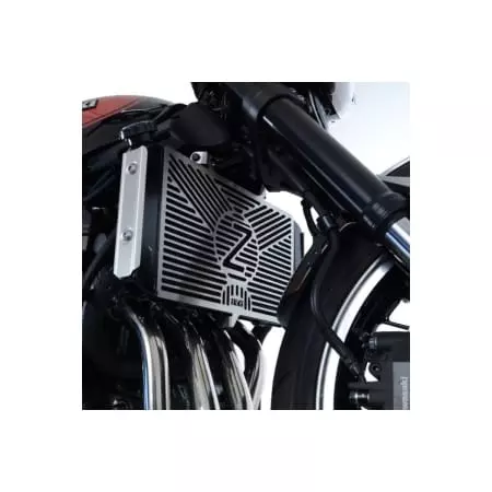 Protection De Radiateur Gravée R&G Racing Kawasaki Z900 RS Inox