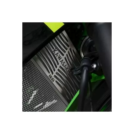Protection De Radiateur Gravée R&G Racing Kawasaki Ninja 125 Inox