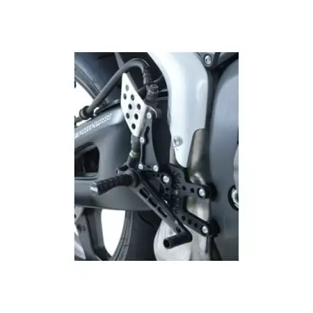 Commandes Reculées Multipositions R&G Racing Noir Honda CBR600RR - Partie cycle R&G RACING