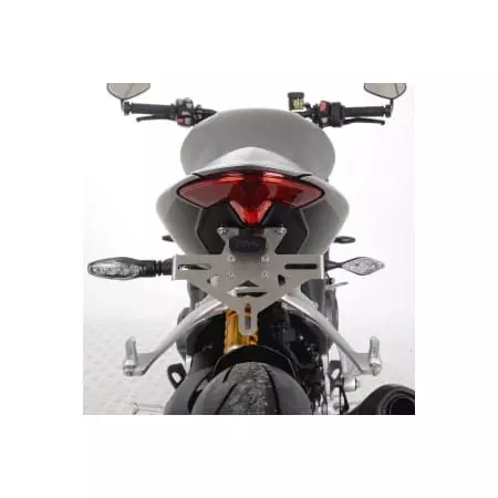 Support De Plaque R&G Racing Triumph Speed Triple 1200 RS Argent - Électricité R&G RACING