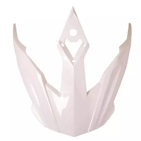 Visière Stormer Traveller Uni Blanc Brillant