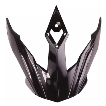 Visière Stormer Traveller Uni Noir Brillant