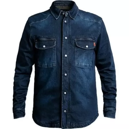 Chemise John Doe Motoshirt Denim Bleu Foncé