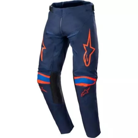 Pantalon Cross Enfant Alpinestars Youth Racer Narin Orange Bleu