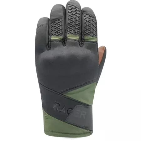 Gants Racer Troop 4 Noir Kaki