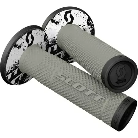 Poignées Donuts Scott SX II Gris Noir