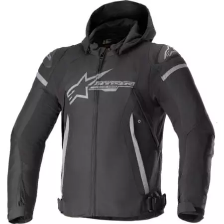 Blouson Alpinestars Zaca Waterproof Noir Gris