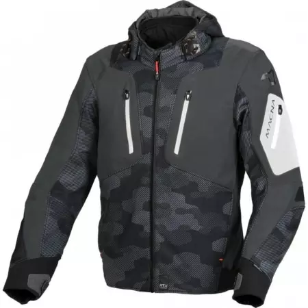 Blouson Macna Angle Noir Camouflage