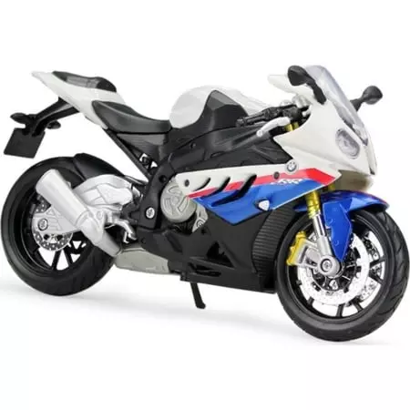 Maquette BMW S 1000 RR Blanc Bleu Rouge