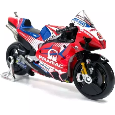 Maquette DG Ducati Pramac Rouge Blanc Bleu