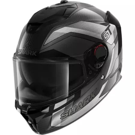 Casque Shark Spartan GT Pro Carbon Ritmo Carbon Gris Noir
