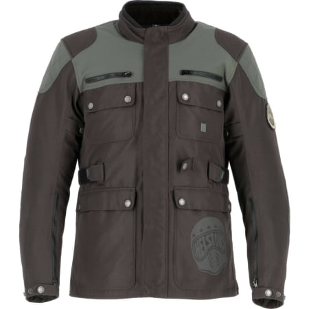Veste Helstons Desert Marron Kaki - Blouson Moto HELSTONS