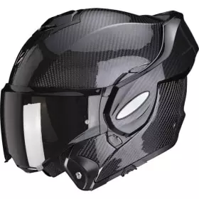 Casque Scorpion Exo-Tech Evo Carbon Solid Noir