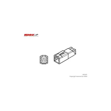 Adaptateur Clignotant Koso Ducati