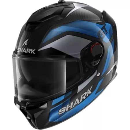 Casque Shark Spartan GT Pro Carbon Ritmo Noir Bleu