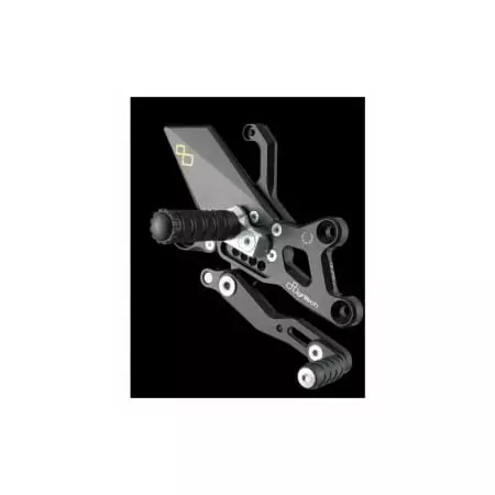 Commandes Reculées Réglables/Repliables Lightech Sélection Standard Et Inversée Noir 1071508