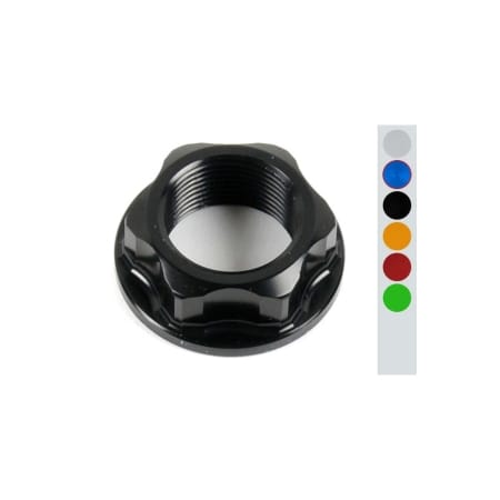 Écrou De Colonne De Direction/Axe De Roue Arrière Lightech M24X1.5 Alu Cobalt