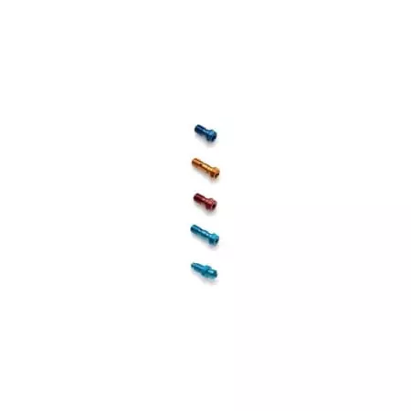 Vis De Raccord De Durites De Frein Double Lightech M10 X 1 Rouge Alu