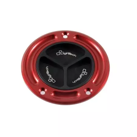 Bouchon De Réservoir Lightech À Vis Noir Rouge 1083243004