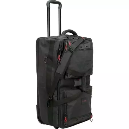 Sac De Voyage Fly Racing Tour Roller 80L Noir Rouge - Sac de voyage moto FLY RACING