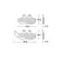 Plaquettes De Frein Braking Route/Scooter/Off-Road/Quad Semi-Métallique - 770Sm1