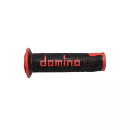Poignées Domino A450 Street Racing Noir Rouge