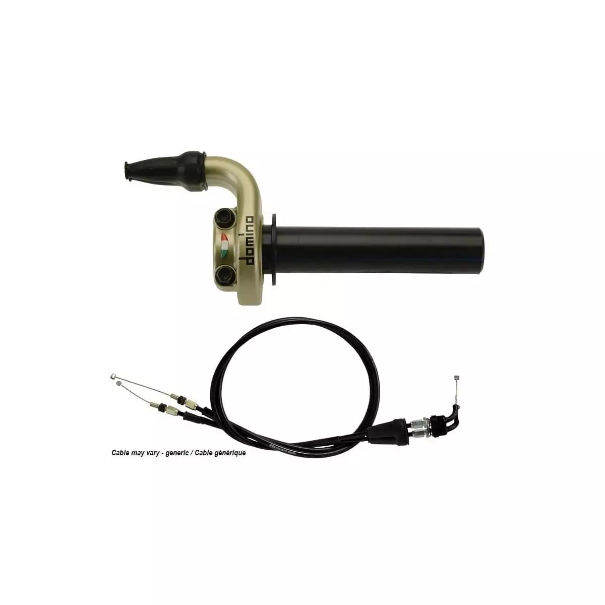 Kit Poignée De Gaz Domino Kre Avec Câbles Or 3031849