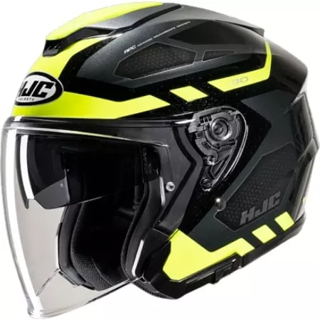 Casque HJC I30 Aton MC3H Jaune Noir