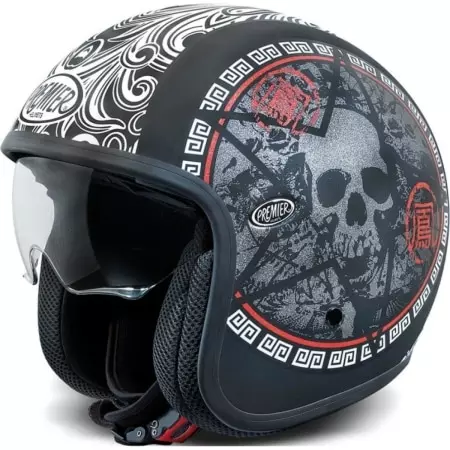 Casque Premier Vintage SK 9 BM Noir Mat