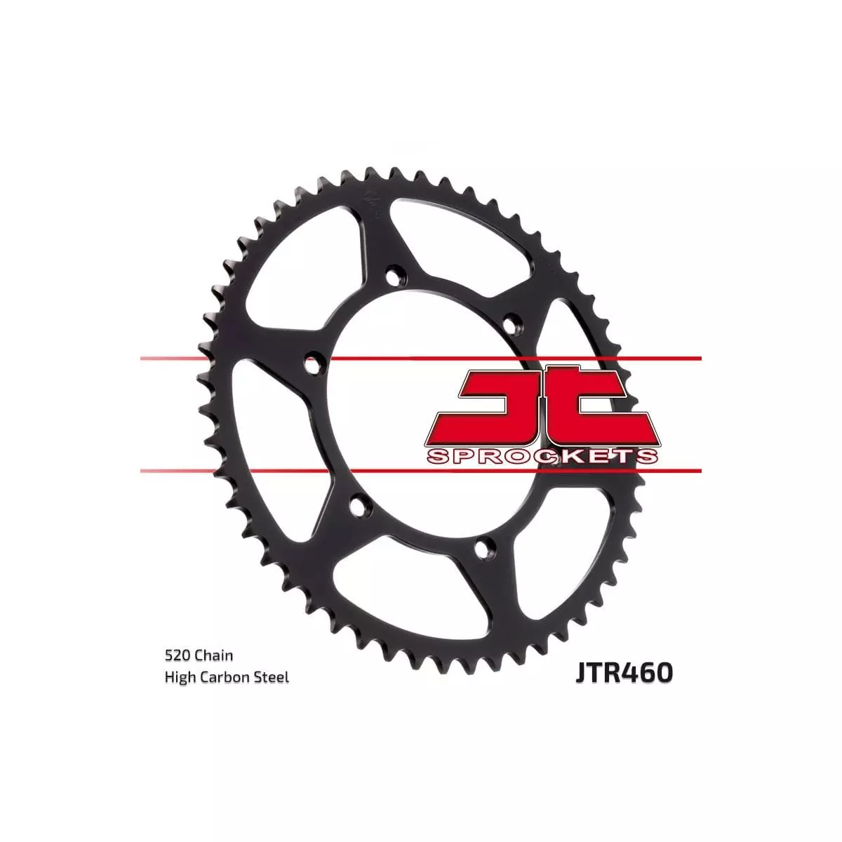 Couronne JT Sprockets Acier Anti-Boue 460 - 520 1075484001