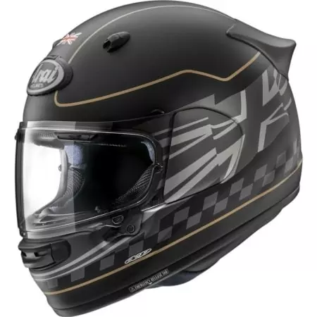Casque Arai Quantic Dark Citizen Noir Or - Casque Intégral ARAI