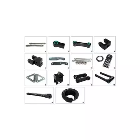 Kit De Réhausse De Selle Tecnium Construction 4 - Carénage et protection TECNIUM