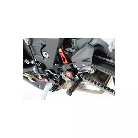 Commandes Reculées Ajustables Gilles Tooling Mue2 Noir Rouge 1091821