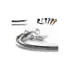 Durite Aviation Speed Brakes Carbone/Raccord Argent 3024064